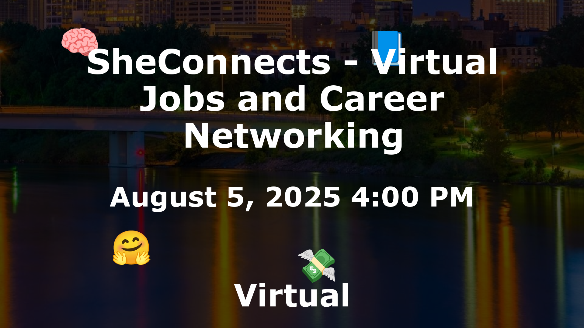 SheConnects - Virtual Jobs and Career Networking event image